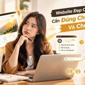 Website Đẹp Chưa Đủ: Cần Đúng Chức Năng Và Chuẩn SEO