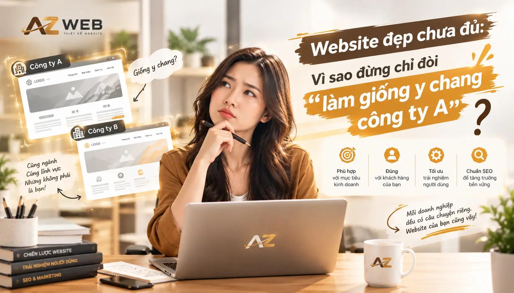 Website Đẹp Chưa Đủ: Cần Đúng Chức Năng Và Chuẩn SEO Website Đẹp Chưa Đủ: Cần Đúng Chức Năng Và Chuẩn SEO